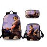 Pack accessoires écoles Fortnite Cartable Sacoche sac à gouter et trousse