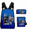 Pack accessoires écoles Fortnite Cartable Sacoche sac à gouter et trousse