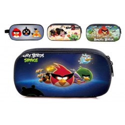 Pack imprimé angry birds cartable  + Trousse assortie