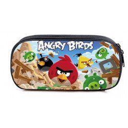 Pack imprimé angry birds cartable  + Trousse assortie