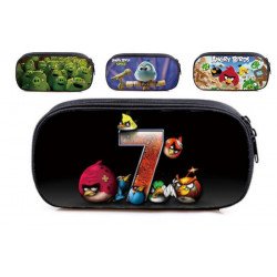 Pack imprimé angry birds cartable  + Trousse assortie