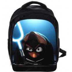 Pack imprimé angry birds cartable + Trousse assortie