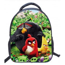Pack imprimé angry birds cartable  + Trousse assortie