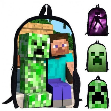 Cartable sac à dos MINECRAFT