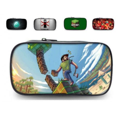 Minecraft pencil cases collection