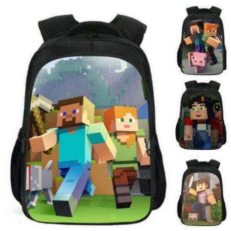 Cartable sac à dos MINECRAFT