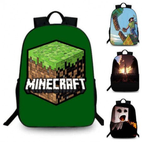 Cartable sac à dos MINECRAFT