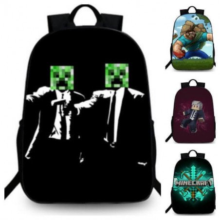 Cartable sac à dos MINECRAFT