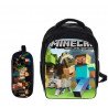 MINECRAFT pack maternelle  cartable +  trousse assortie