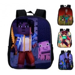 Cartable sac à dos MINECRAFT pour classes de maternelle