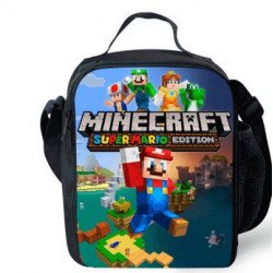 Minecraft lunch bag for primary school and over