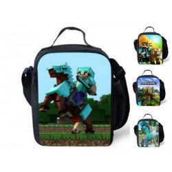 Minecraft lunch bag for primary school and over