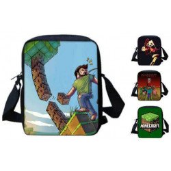 Minecraft crossbody messenger bag