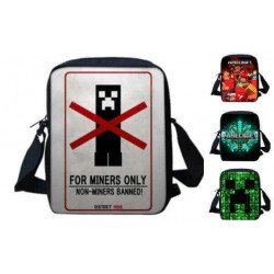 Minecraft crossbody messenger bag