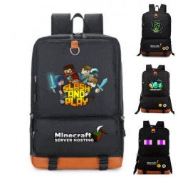 school bag Minecraft backpack kids and teens