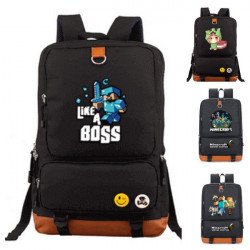 school bag Minecraft backpack kids and teens