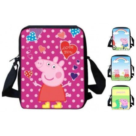Peppa pig crossbody messenger bag