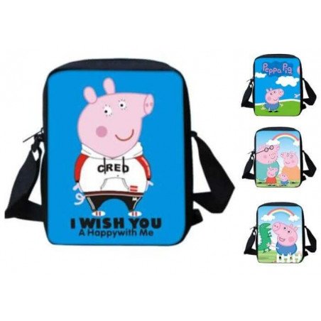 Peppa pig crossbody messenger bag