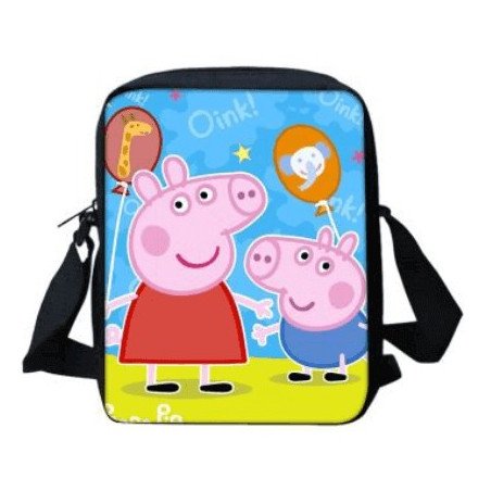 Peppa pig crossbody messenger bag
