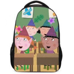 BEN & HOLLY Cartable imprimé Sac à dos enfants