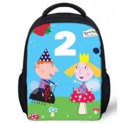 BEN & HOLLY Cartable maternelle imprimé Sac à dos enfants