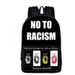 sac à dos anti-racisme imprimé pour collèges et lycées