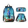 Pack imprimé Cartable sac à dos le petit prince + Sacoche +  sac à repas + Trousse