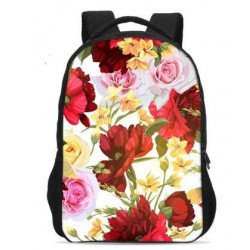 Cartable sac à dos filles Fleurs de printemps