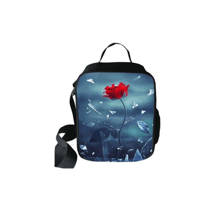 Amazing selection of school messenger bags for girls on the theme of Spring flowers