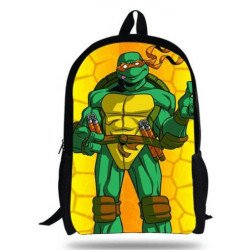 Cartable scolaire primaire Tortues Ninja - Cartable Michelangelo Selfie