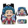 Pack cartable Beyblade burst du CP au CM2 + Sacoche Beyblade à bandoulière + Trousse assortie