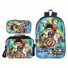 Pack cartable Beyblade burst du CP au CM2 + Sacoche Beyblade à bandoulière + Trousse assortie