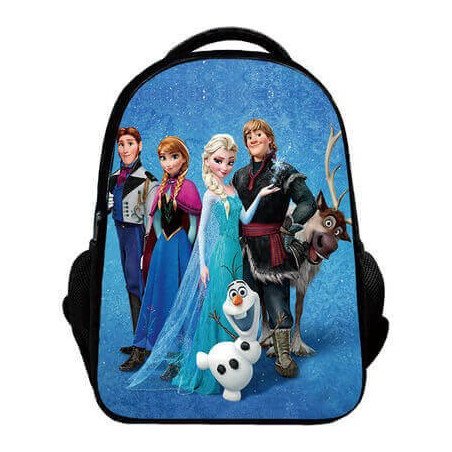 Cartable sac à dos Reine des neiges pour fille en école primaire