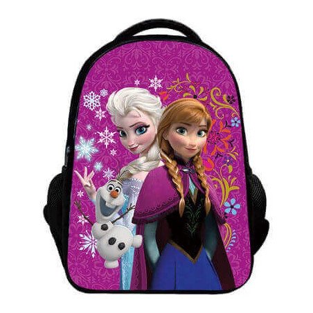 Cartable sac à dos Reine des neiges pour fille en école primaire