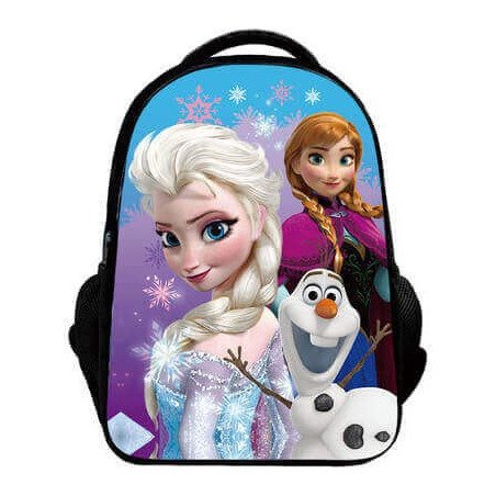 Cartable sac à dos Reine des neiges pour fille en école primaire