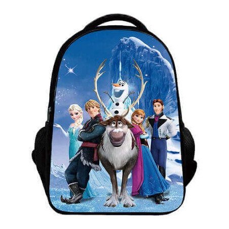 Cartable sac à dos Reine des neiges pour fille en école primaire