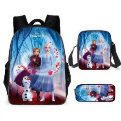 Cartable Reine des neiges imprimé 3D