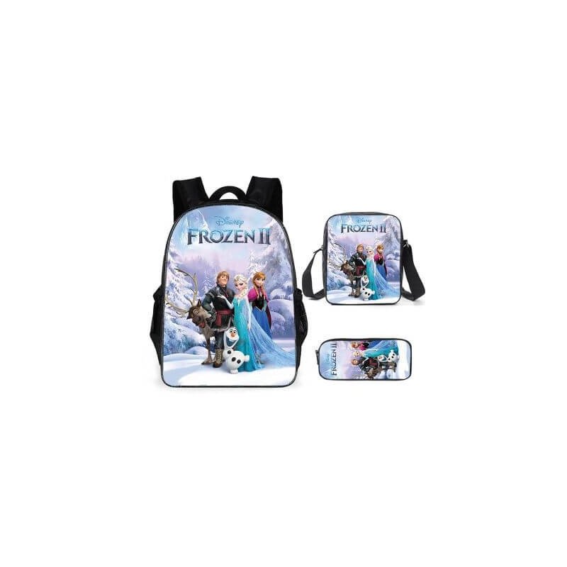 pack scolaire Reine des neiges pour école primaire - Sac à dos du cp au cm2
