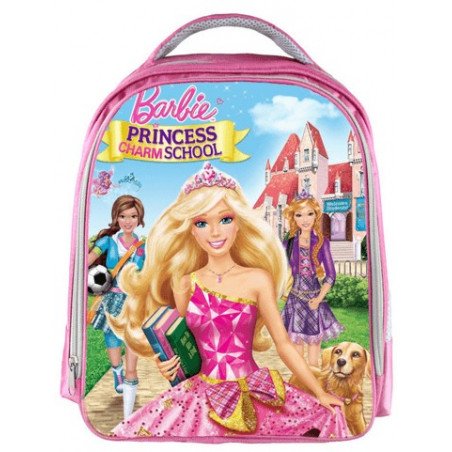 Cartable princesse Barbie - Sac à dos Barbie - de la petite à la grande section de maternelle - Coloris rose