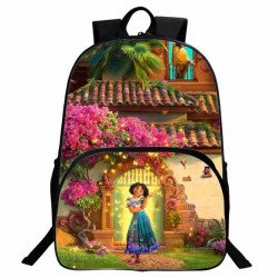 Cartable Encanto pour enfants de classes maternelles - Sac à dos avec large pochette avant