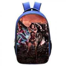 Cartable sac à dos JUSTICE LEAGUE pour garçon de 6 à 12 ans - Modèle Deluxe