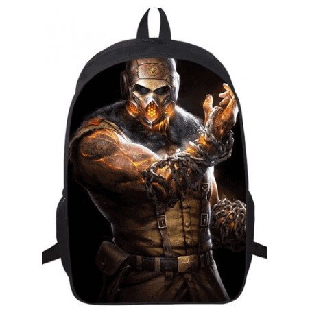 Sac à dos scolaire Mortal Kombat - pour collège et lycée