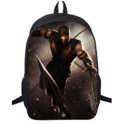 Sac à dos scolaire Mortal Kombat - pour collège et lycée