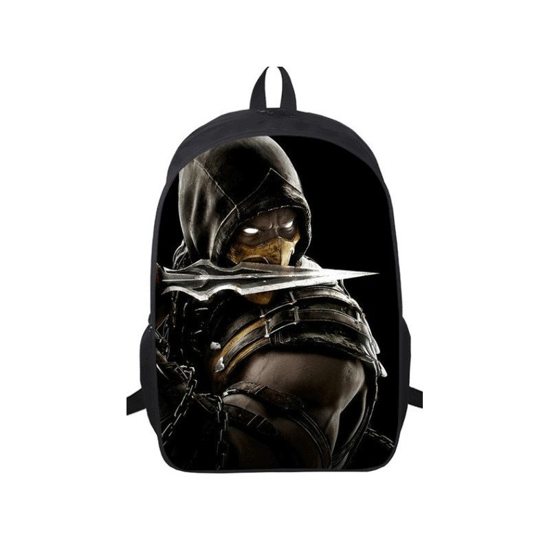 Sac à dos scolaire Mortal Kombat - pour collège et lycée