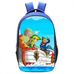 Cartable sac à dos Zelda (la légende de) pour enfants de 6 à 16 ans - 2 tailles