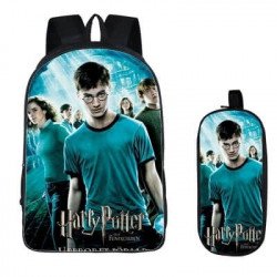 Pack scolaire cartable Harry Potter CP au CM2– Sac à dos Harry Potter Collège  + Trousse Harry Potter assortie