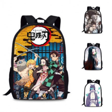 Sac à dos Demon Slayer pour ados et étudiants