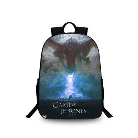 Sac à dos Game of Thrones ados pour étudiants - sac à dos imprimé série Tv