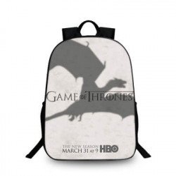 Sac à dos Game of Thrones ados pour étudiants - sac à dos imprimé série Tv