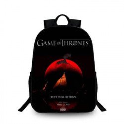 Sac à dos Game of Thrones ados pour étudiants - sac à dos imprimé série Tv